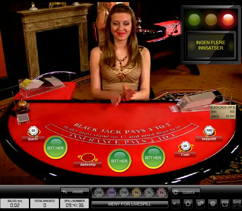 live blackjack online casinos canada